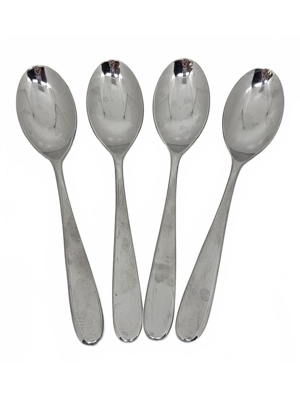 Set of 4 Craft Kitchen Classic Stainless Steel Dinner Spoons 7"